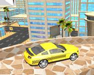 Crazy taxi car simulation game 3d terepjrs HTML5 jtk