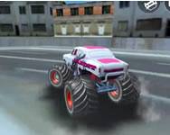 Monster truck stunts free jeep racing games terepjrs HTML5 jtk
