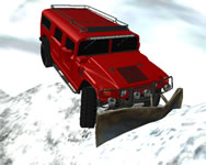 Winter snow plow jeep driving terepjrs ingyen jtk